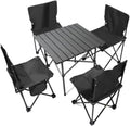 Outdoor Folding Picnic Table Set – Portable Camping Furniture