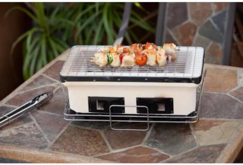 Portable Charcoal BBQ Grill – Outdoor Camping Cooking Equipment