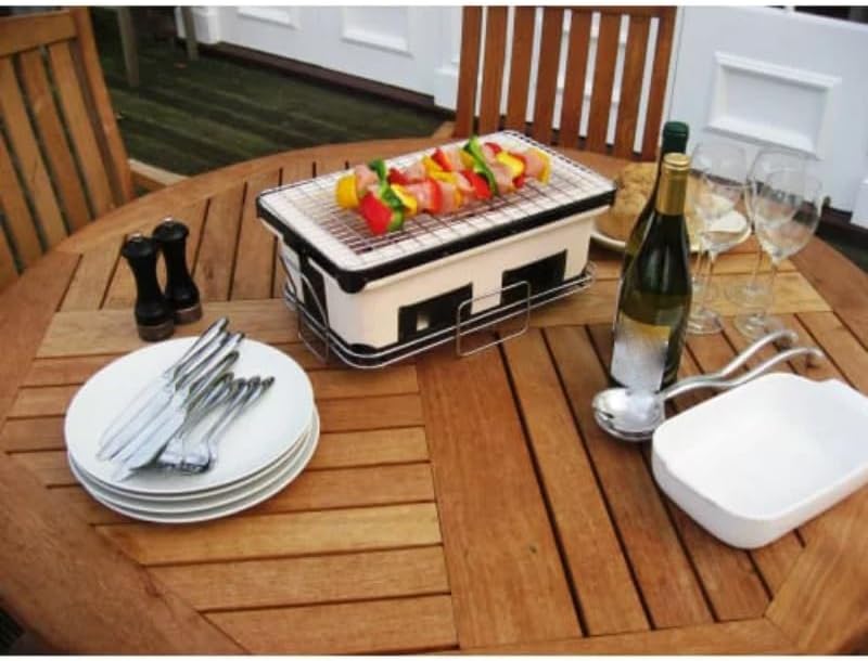 Portable Charcoal BBQ Grill – Outdoor Camping Cooking Equipment
