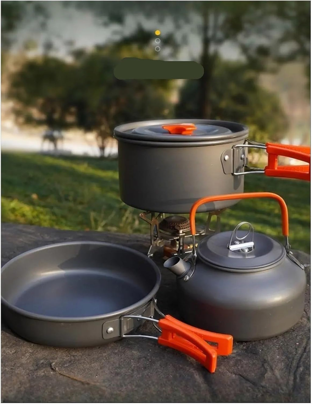 Lightweight Aluminum Camping Cookware Set – Portable Outdoor Gear