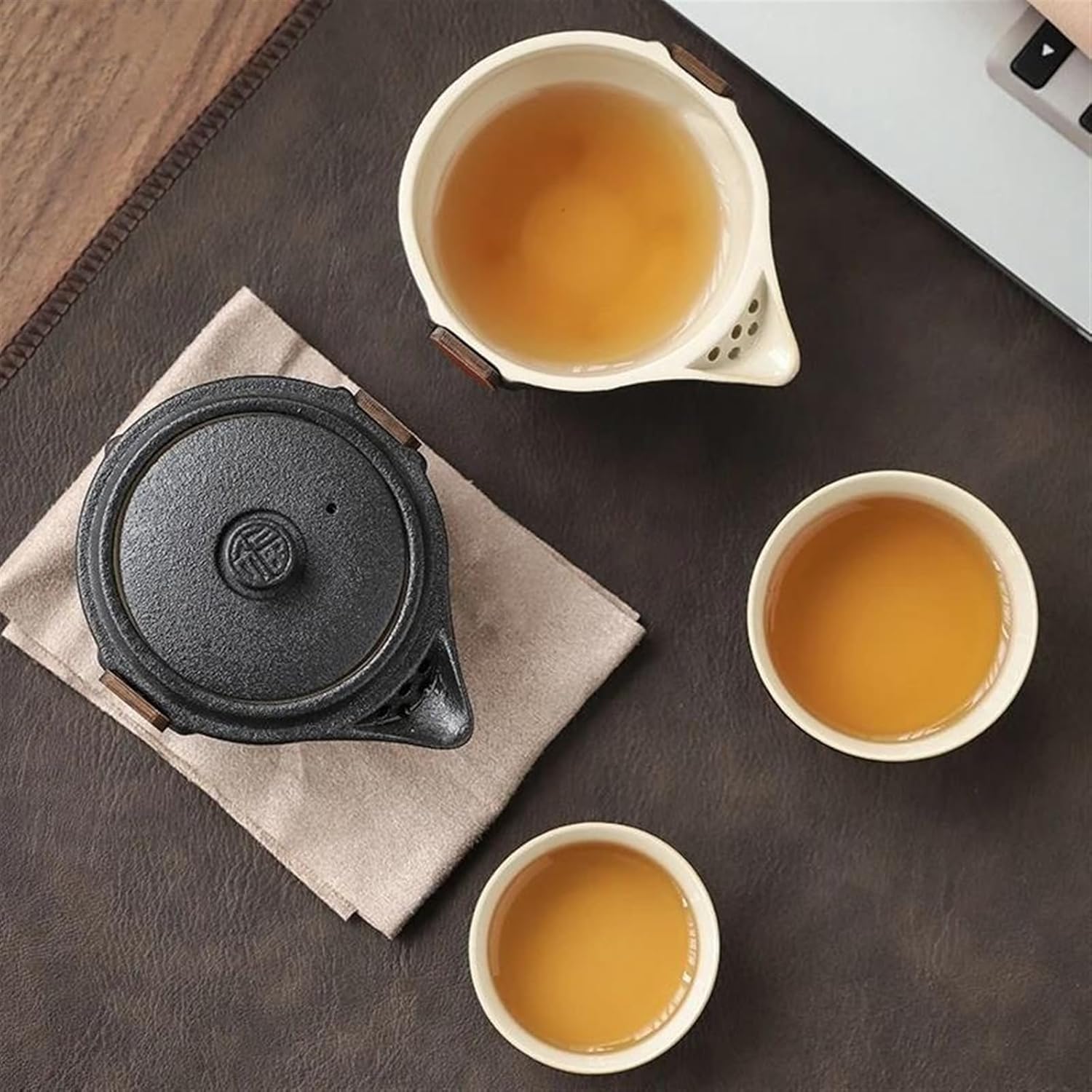 Portable Ceramic Camping Tableware Set – Outdoor Dining Gear