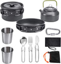 Lightweight Aluminum Camping Cookware Set – Portable Outdoor Gear