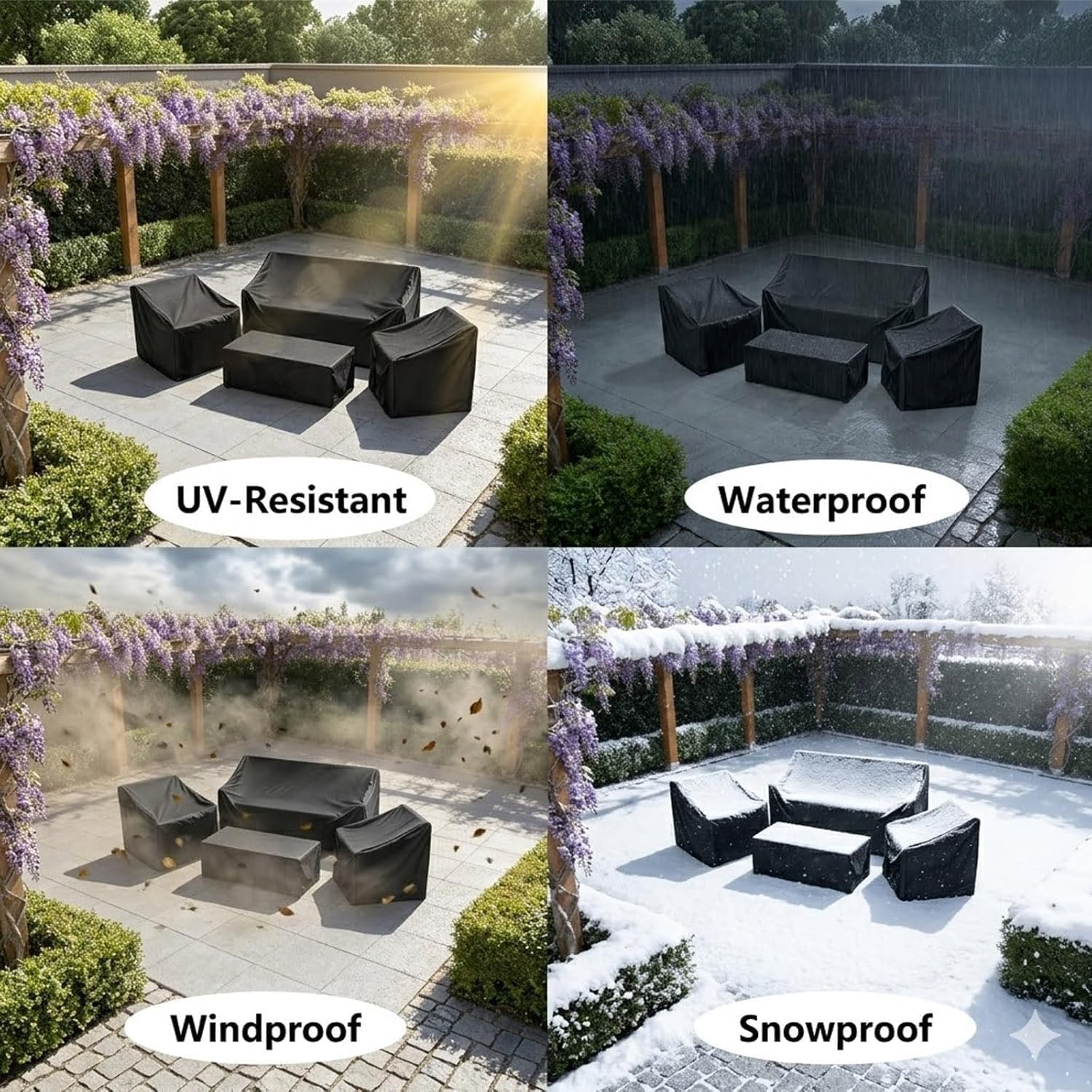 Waterproof Outdoor Protective Cover – Heavy Duty Large Size
